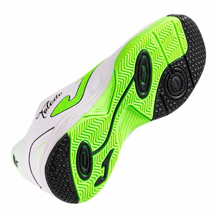 Chaussures de Futsal pour Adultes Joma Sport Top Flex Plus Men 2502 Blanc