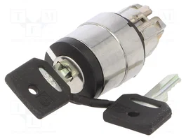 SCHNEIDER ELECTRIC Commutateur rotatif avec clé Harmony XB4 22mm noir