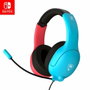 Turtle Beach Airlite Fit – Neon Bleu et Rouge, Casque Gaming Circum-aural avec Micro