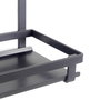 Emuca Porte-ustensiles de cuisine Titane , acier, gris anthracite
