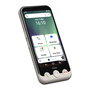 Doro Aurora A10 Smartphone 4,5" 4G 4+64GB Bone - Écran HD, Bouton SOS, Batterie 3000 mAh, Android 14, Double SIM
