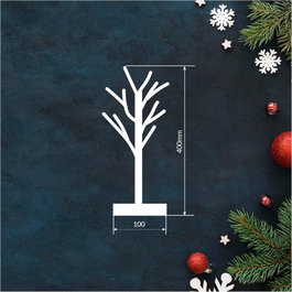 GSC Evolution Arbre décoratif LED Cumia 40cm Doré