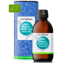VIRIDIAN Huile de lin doré BIO 200ml