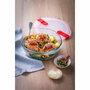 Pyrex Cook & Heat Lot de 3 Boîtes de Conservation Rondes 1,1 L