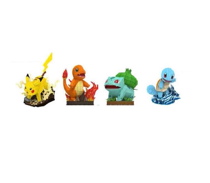 Spin Master Figura Construccion Pokemon en 4D - Modèles surtidos Spin Master Figura Construccion Pokemon en 4D - Modèles surtidos