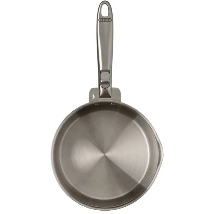 Pyrex Infinity Casserole en Inox 20 cm avec Poignée Amovible