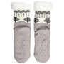 Sensly Chaussettes avec Motifs Sapins et Doublure Sherpa Taille 39/42