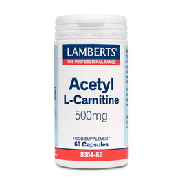 LAMBERTS L ACETIL CARNITINA 60 capsules