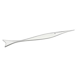 Alessi GIA08 PES Abrecartas en Acier Inoxydable 18/10 pour Bureau, Design par Giulio Iacchetti
