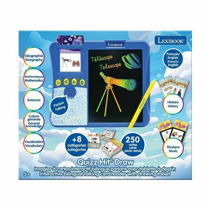 Lexibook Tablette interactive pour enfants - Bleu Lexibook Tablette interactive pour enfants - Bleu