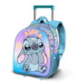 Karactermania Sac à dos à roulettes 3D Lilo & Stitch Bleu