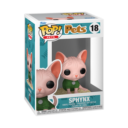 Funko Pop! Pets Sphynx Cat Figurine Vinyle N°18