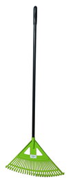 PLUVIA Râteau Balai 27 Dents 51x23 cm Manche PP HF067S