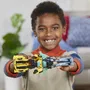 Hasbro - Figurines Cyber-Combiner interactives Transformers EarthSpark Bumblebee et Mo Malto - Jouet pour enfants à partir de 6 ans