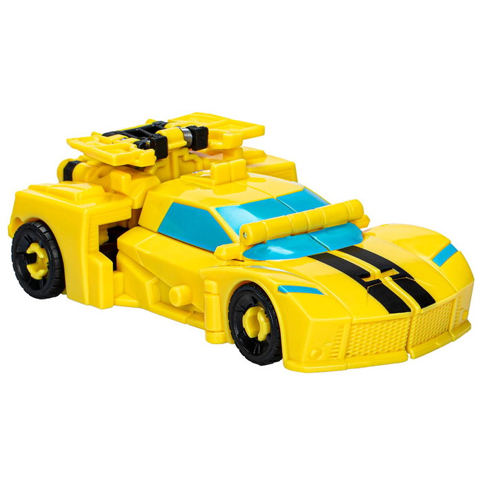 Hasbro - Figurines Cyber-Combiner interactives Transformers EarthSpark Bumblebee et Mo Malto - Jouet pour enfants à partir de 6 ans