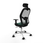 Piqueras y Crespo Chaise de Bureau 1D086N2 Vert