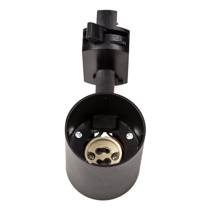 Lumiastra Projecteur sur rail monophasé GU10 Noir
