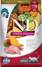 Farmina ND Cat Tropical Selection Poulet 4+1kg