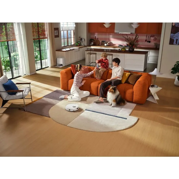 Roborock Qrevo 2 ProX - Robot aspirateur laveur avec aspiration 25 000 Pa et station multifonction
