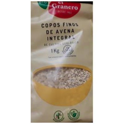 El Granero Flocons d'avoine intégrale bio fins 1 kg El Granero Flocons d'avoine intégrale bio fins 1 kg