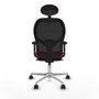 Piqueras y Crespo Chaise de Bureau Jorquera 2D086N1 Rouge