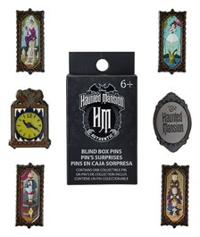 Loungefly Assortiment de 12 badges émaillés Disney Haunted Maison en boîte-mystère