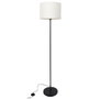 Home Deco Factory Lampe de pie avec écran rizo