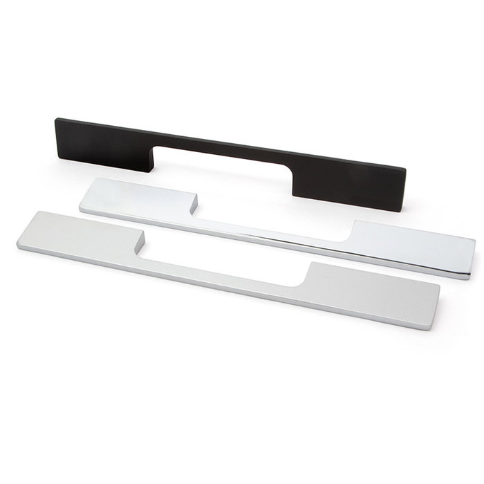 Trentadue Tirador Pilot pour meuble en zamak 160 mm - Finition chrome ou aluminium RAL 9006