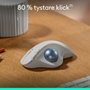 Logitech Ergo M575s - Souris trackball sans fil - Blanc cassé