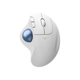 Logitech ERGO M575S Trackball Souris Trackball sans Fil Noir 910-007030, Bluetooth/Unifying Receiver, Ergonomique pour Bureau