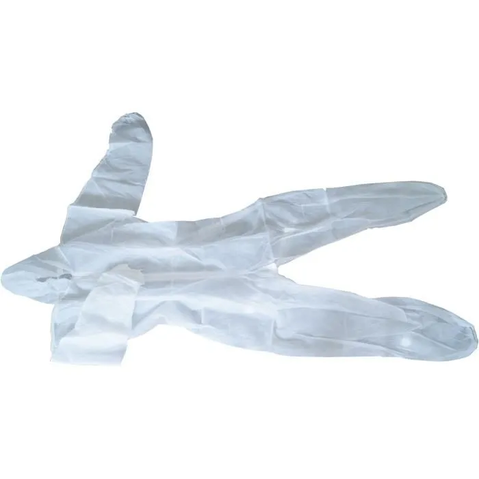 Combinaison de Protection Jetable CON:P 4555500 Taille L en Polypropylène Blanc avec Capuchon et Fermeture Éclair - Vêtement de Protection Catégorie 1 Combinaison de Protection Jetable CON:P 4555500 Taille L en Polypropylène Blanc avec Capuchon et Fermeture Éclair - Vêtement de Protection Catégorie 1