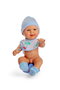 Berjuan Poupée Bébé Pipi avec costume bleu et accessoires, poupée 30 cm, jouet pour enfants dès 3 ans