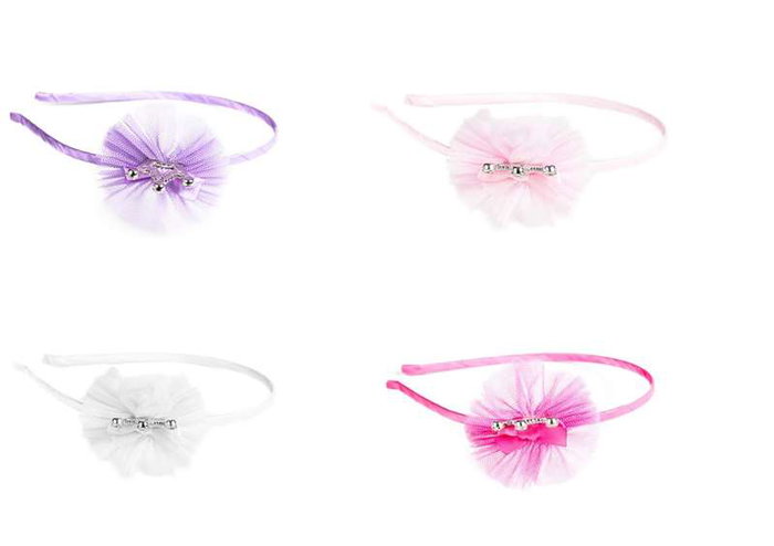 Inca - Diadème pour déguisement avec tulle et couronne - Modèles assortis Inca - Diadème pour déguisement avec tulle et couronne - Modèles assortis