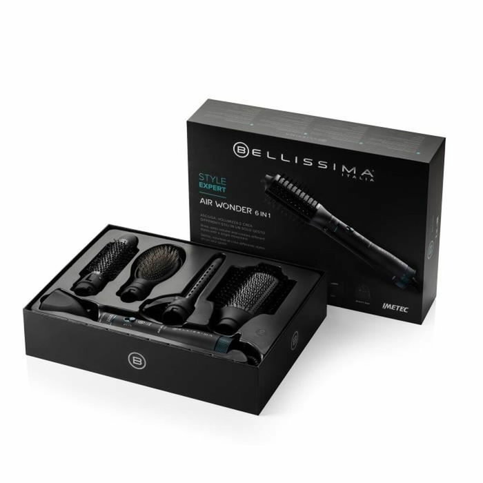 Bellissima Style Expert Air Wonder Brosse soufflante 1000 W Noir et octanium Bellissima Style Expert Air Wonder Brosse soufflante 1000 W Noir et octanium