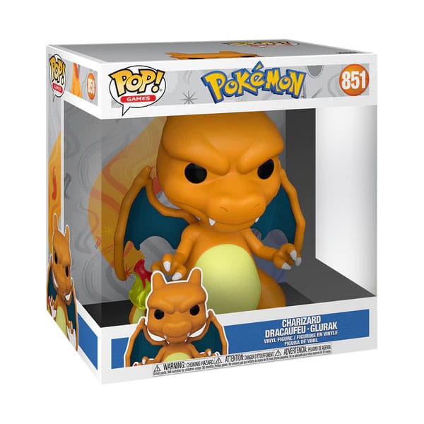 Funko Pop! Jumbo Charizard Pokémon 25,4 cm