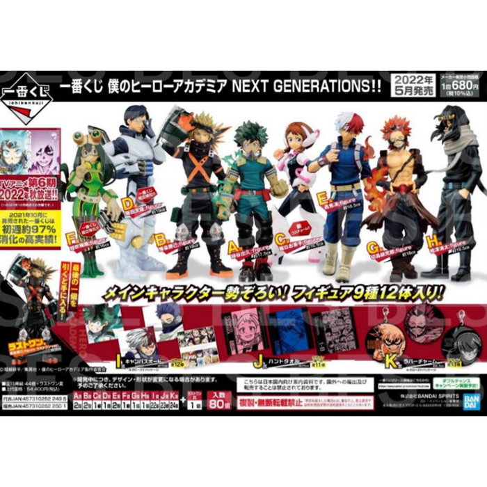Ichiban Kuji Banpresto My Hero Academia Lot de Figurines Manga Premium Ichiban Kuji Banpresto My Hero Academia Lot de Figurines Manga Premium