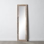 BigBuy Home Miroir sur Pied Blanc Naturel Vertical 48,26 x 7 x 183 cm