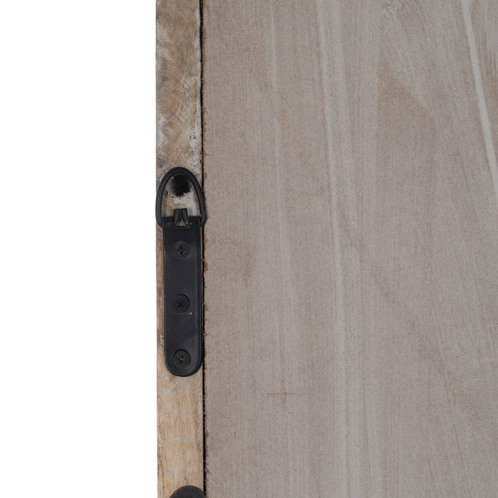 BigBuy Home Miroir sur Pied Blanc Naturel Vertical 48,26 x 7 x 183 cm