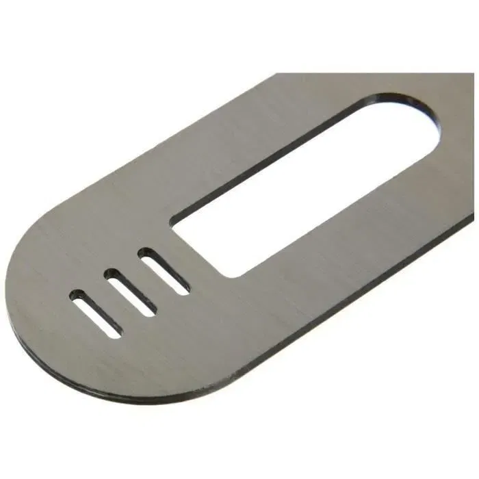 Stanley 0-12-508 Fer pour rabot d'établi métallique en acier chromé au carbone - 40 mm - Garantie 2 ans