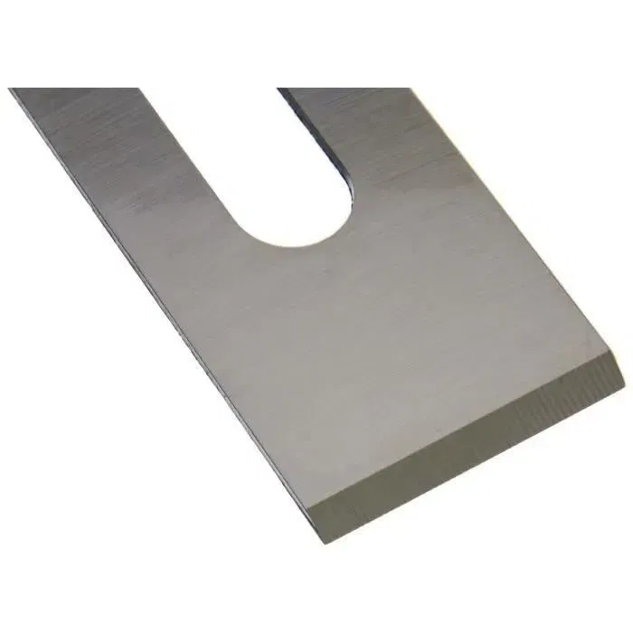 Stanley 0-12-508 Fer pour rabot d'établi métallique en acier chromé au carbone - 40 mm - Garantie 2 ans