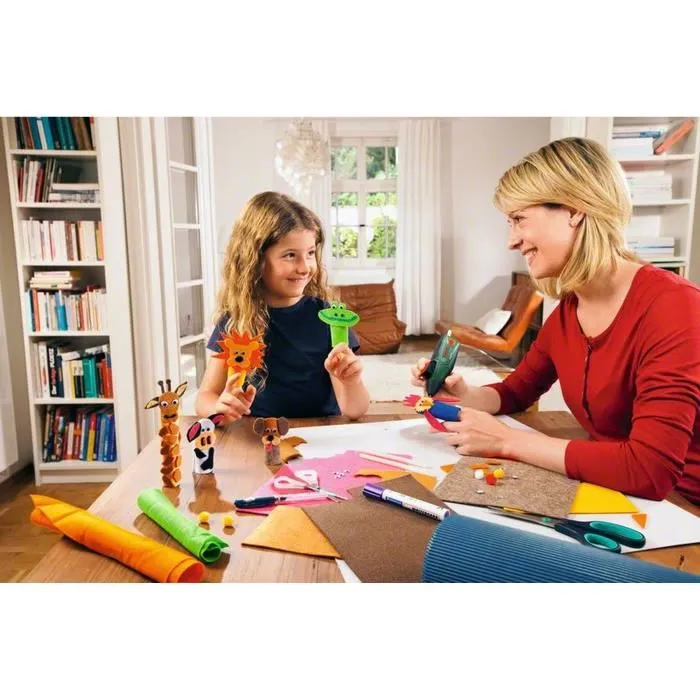 Bosch GluePen - Pistolet à colle sans fil UltraPower 10,8 V avec batterie 1,5 Ah - Pour collage papier, carton, textile, cuir, liège