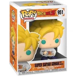 Funko Pop 951 - Figurine Animation Dragon Ball Z Super Saiyan Gohan avec Noodles - Collection Funko - Figurine Multicolore