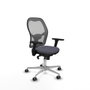 Piqueras y Crespo Chaise de Bureau 3D086G0 Gris foncé
