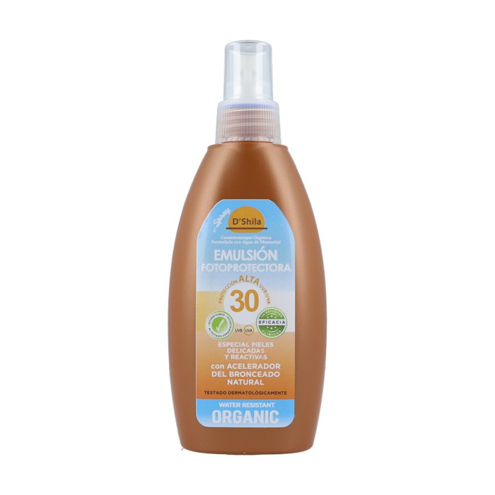 DSHILA Émulsion Photoprotectrice Spray SPF 30 200ml