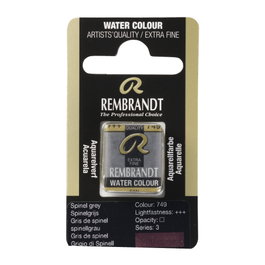 Rembrandt Aquarelle en pastille Gris de Spinel 749