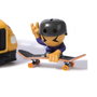 Spin Master Tech Deck Sk8 Crew Playset Autobus Ultra Sk8 6071034 - Autobus transformable en parc de skate miniature avec 3 rampes et figurine