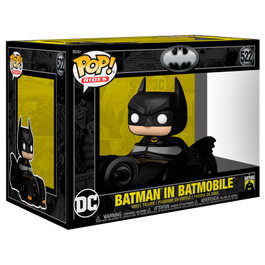 FUNKO Figura POP Rides Deluxe DC Comics Batman in Batmobile