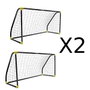 Jeu de 2 cages de football Ociotrends 180 x 91 x 120 cm