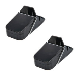 WOLFPACK LINEA PROFESIONAL Lot de 2 pièges à souris en plastique 9,5 x 4,7 cm