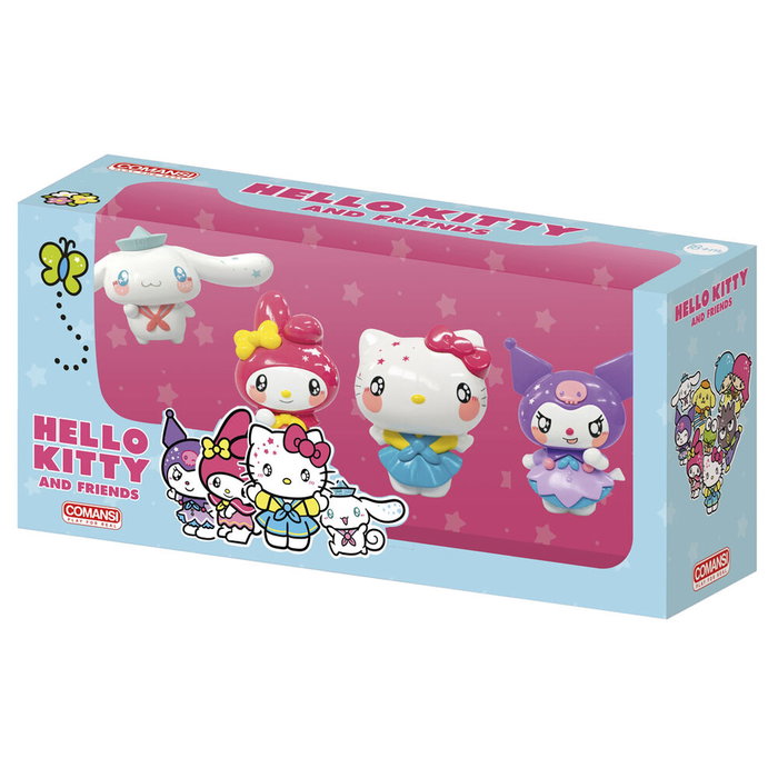 Comansi Set de 4 mini figurines Hello Kitty et ses amis